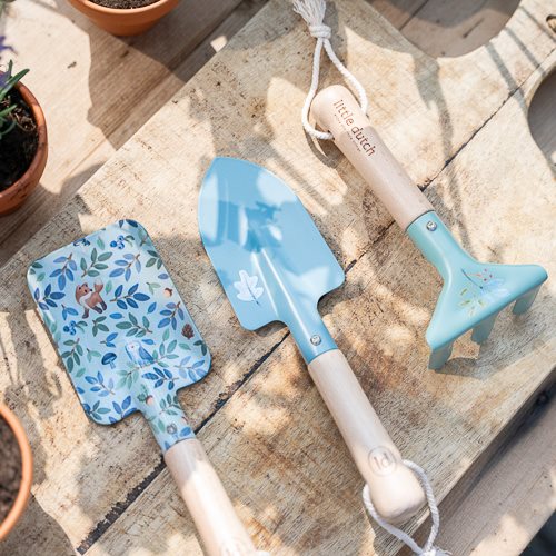 Little Dutch - Tuingereedschap Blauw | Forest Friends