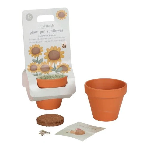 Little Dutch - Plantenpotje | Zonnebloem