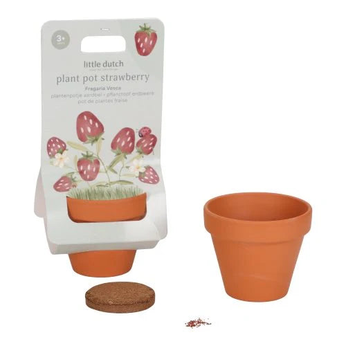 Little Dutch - Plantenpotje | Aardbei