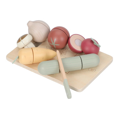 Little Dutch - Houten snijgroenten | Meerkleurig | Essentials