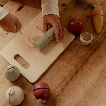 Little Dutch - Houten snijgroenten | Meerkleurig | Essentials
