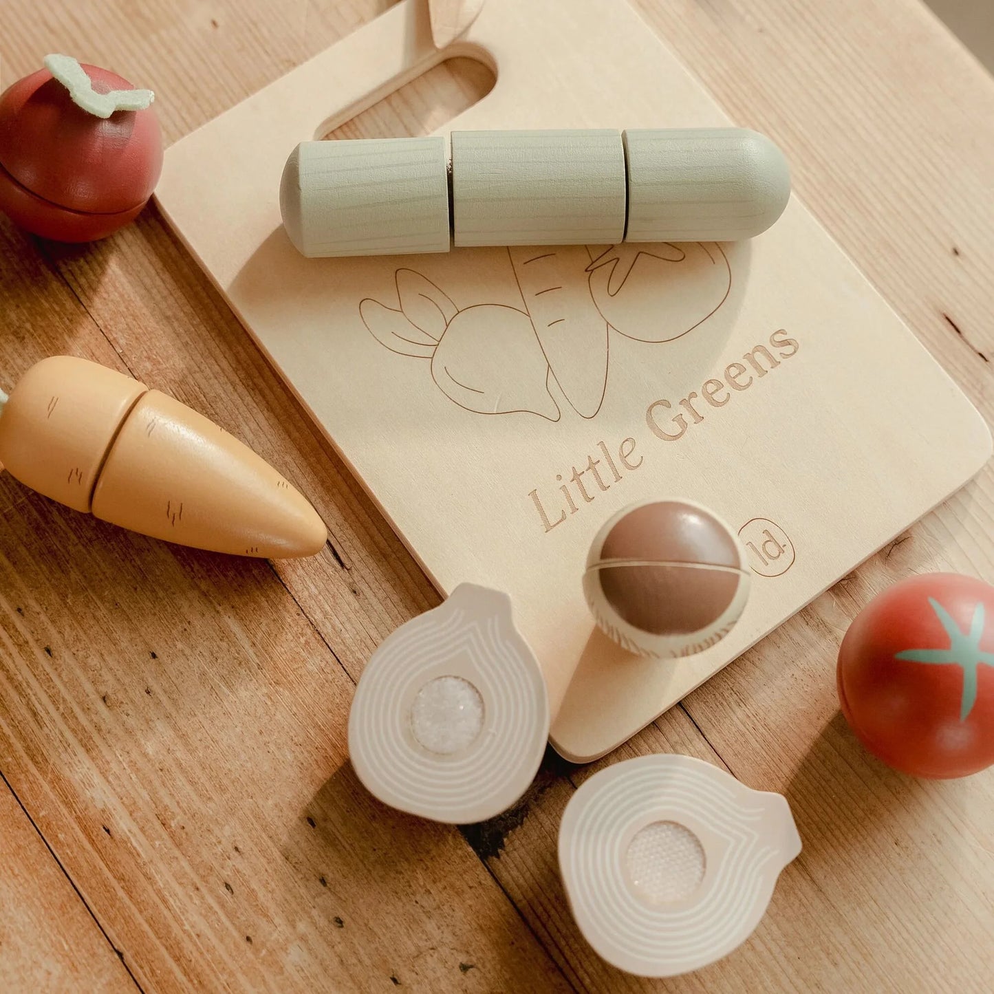 Little Dutch - Houten snijgroenten | Meerkleurig | Essentials