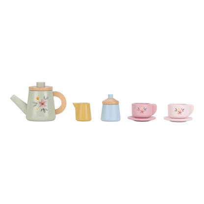 Little Dutch - Houten theeservies | Meerkleurig | Essentials