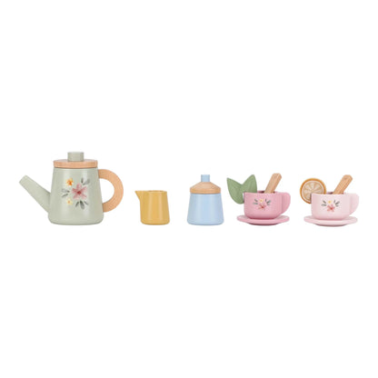 Little Dutch - Houten theeservies | Meerkleurig | Essentials