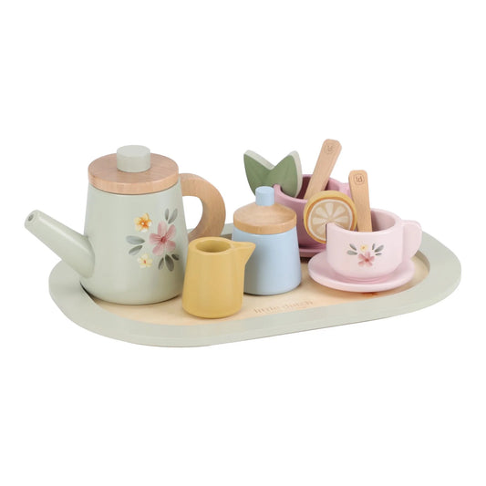 Little Dutch - Houten theeservies | Meerkleurig | Essentials