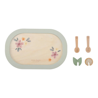 Little Dutch - Houten theeservies | Meerkleurig | Essentials