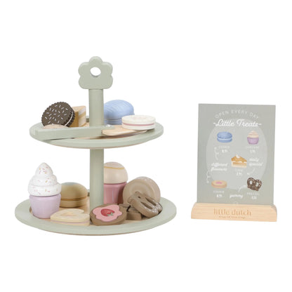 Little Dutch - Houten etagère | Groen | Essentials