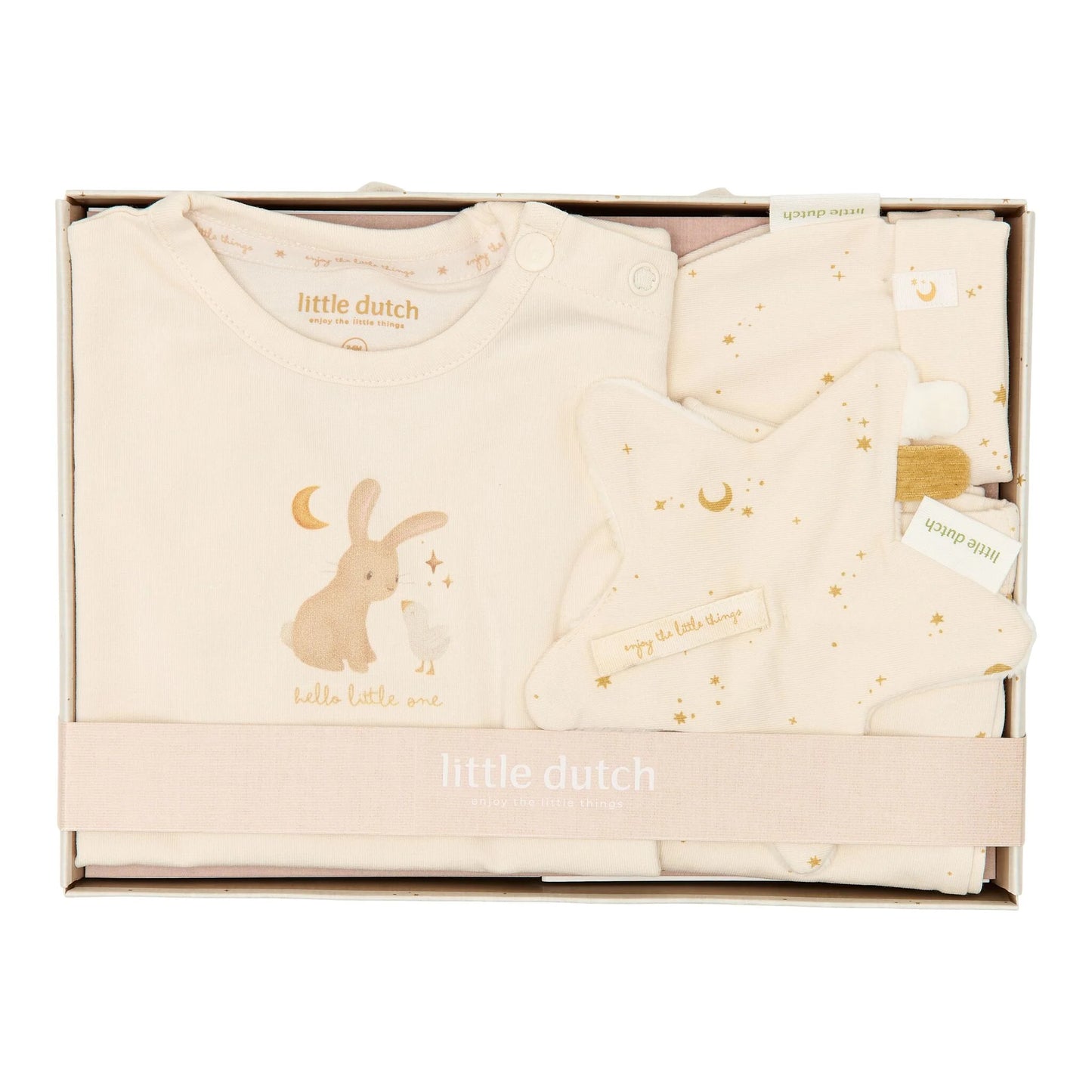 Little Dutch - Kraamcadeau kleding set | Beige