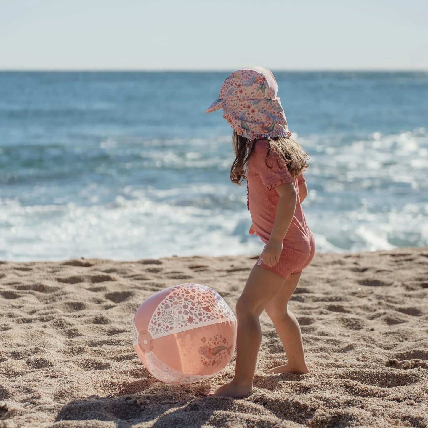 Little Dutch - Strandbal | Roze | Dreamy Mermaid