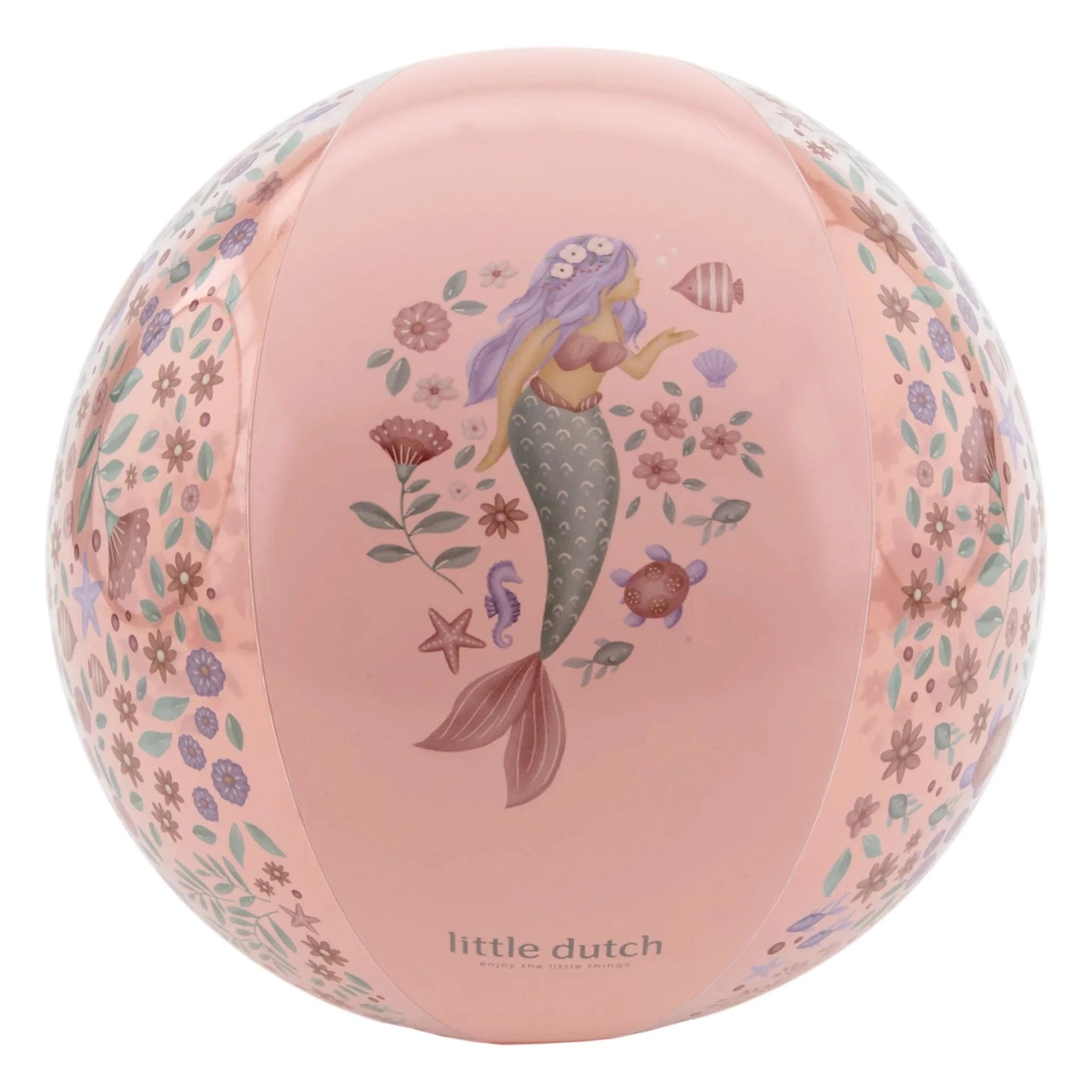 Little Dutch - Strandbal | Roze | Dreamy Mermaid