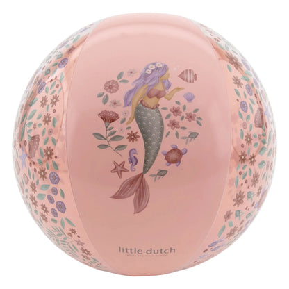Little Dutch - Strandbal | Roze | Dreamy Mermaid