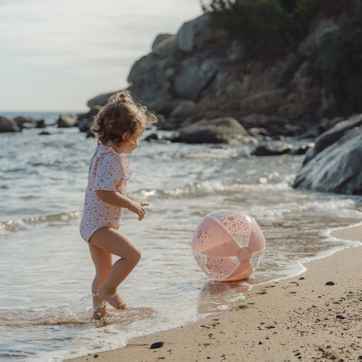 Little Dutch - Strandbal | Roze | Dreamy Mermaid