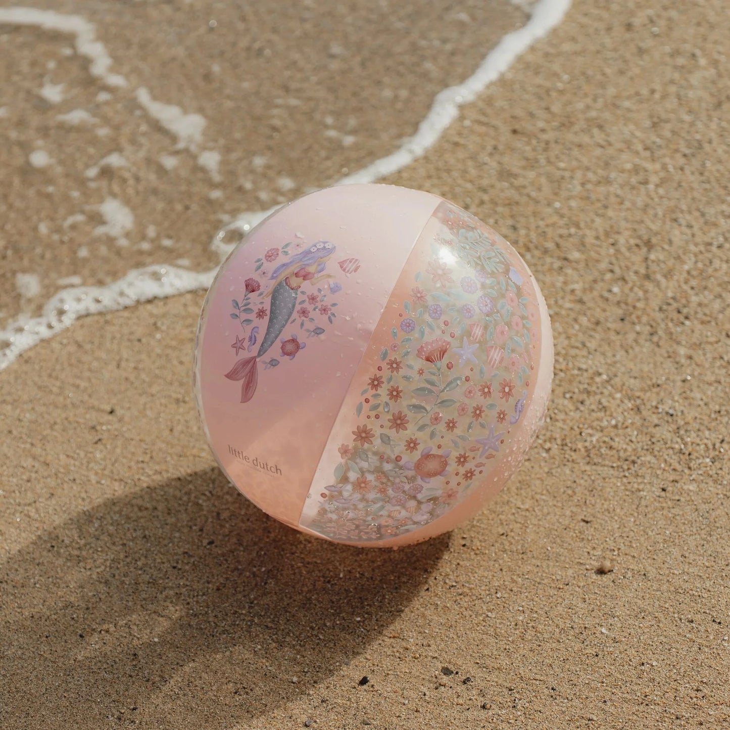 Little Dutch - Strandbal | Roze | Dreamy Mermaid