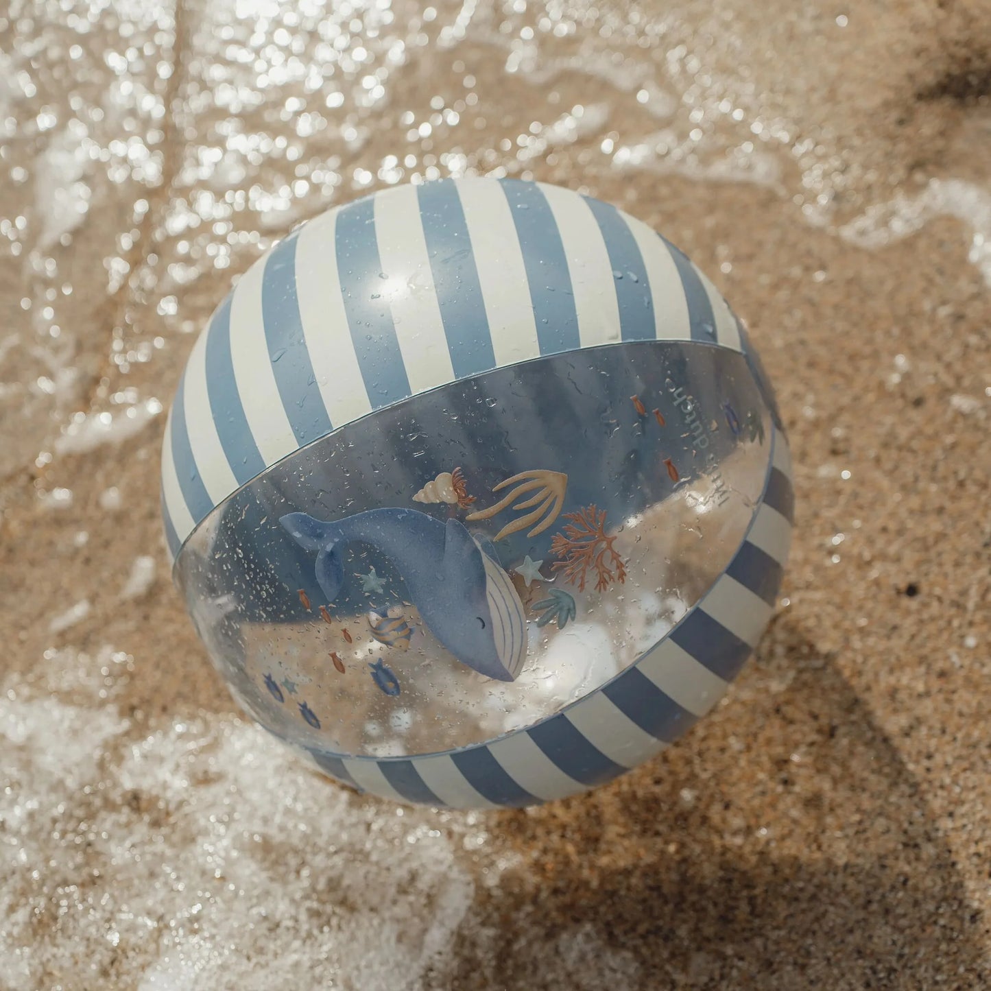 Little Dutch - Strandbal | Blauw | Ocean World