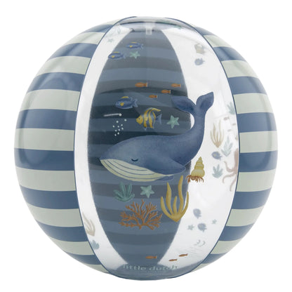 Little Dutch - Strandbal | Blauw | Ocean World