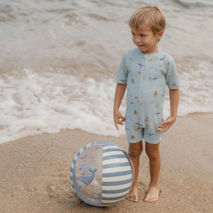 Little Dutch - Strandbal | Blauw | Ocean World