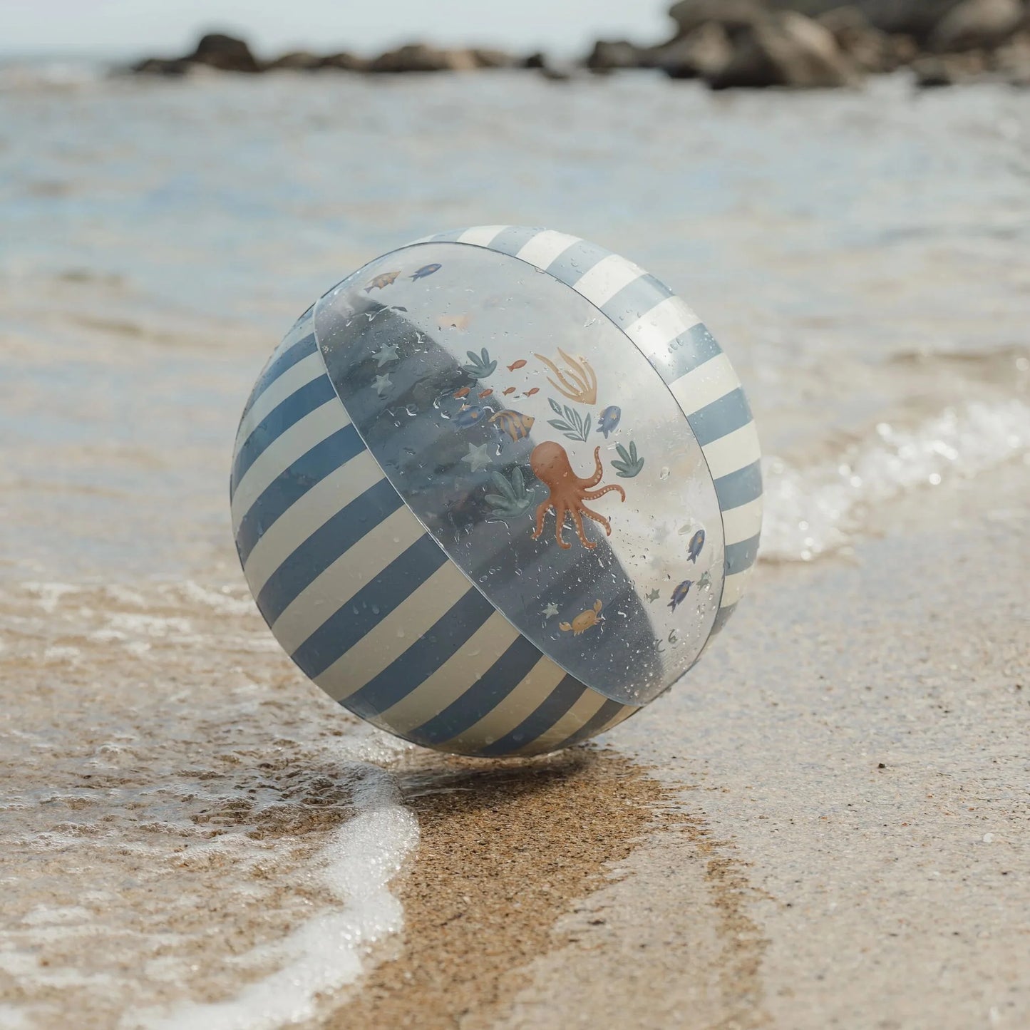 Little Dutch - Strandbal | Blauw | Ocean World