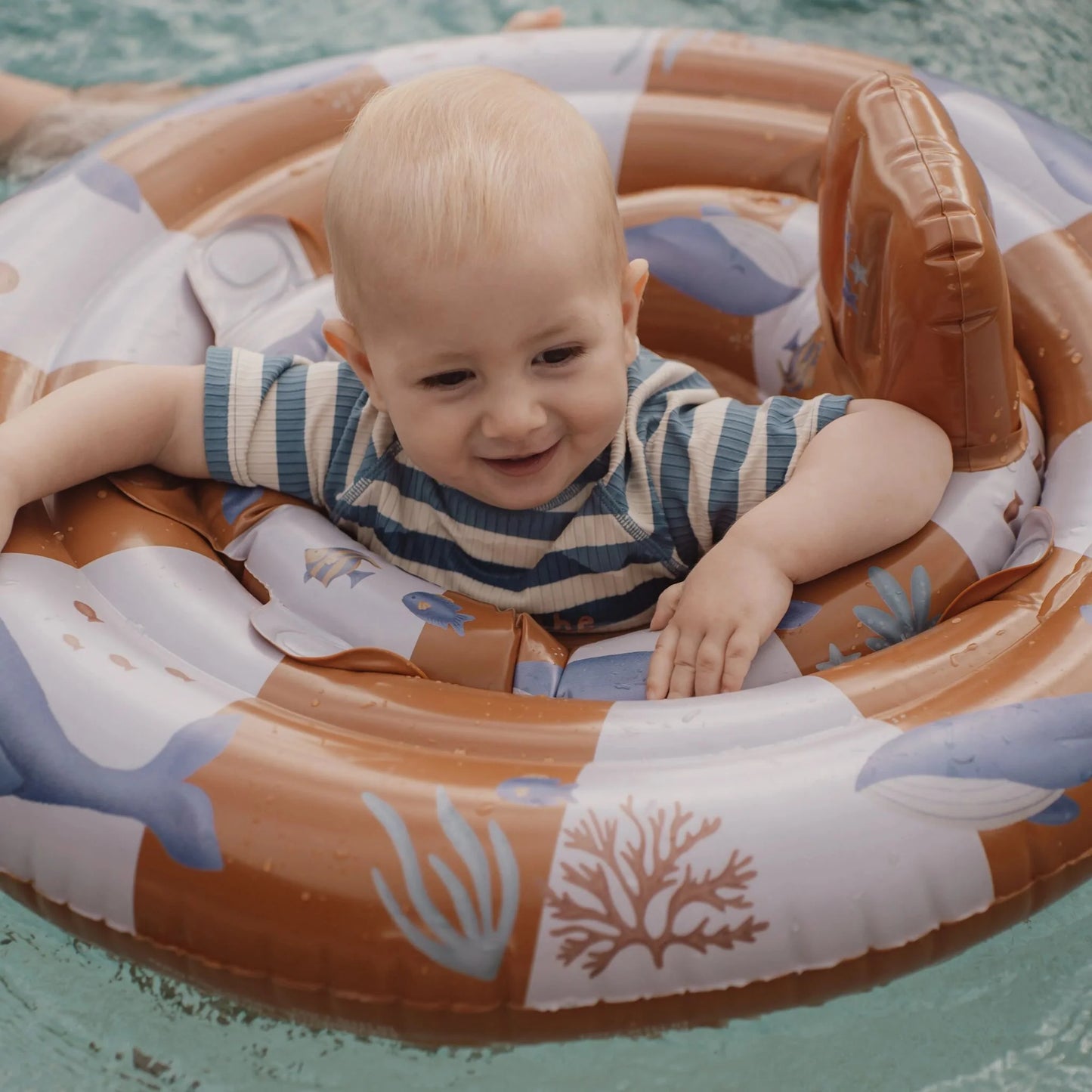 Little Dutch - Babyfloat | Bruin | Ocean World