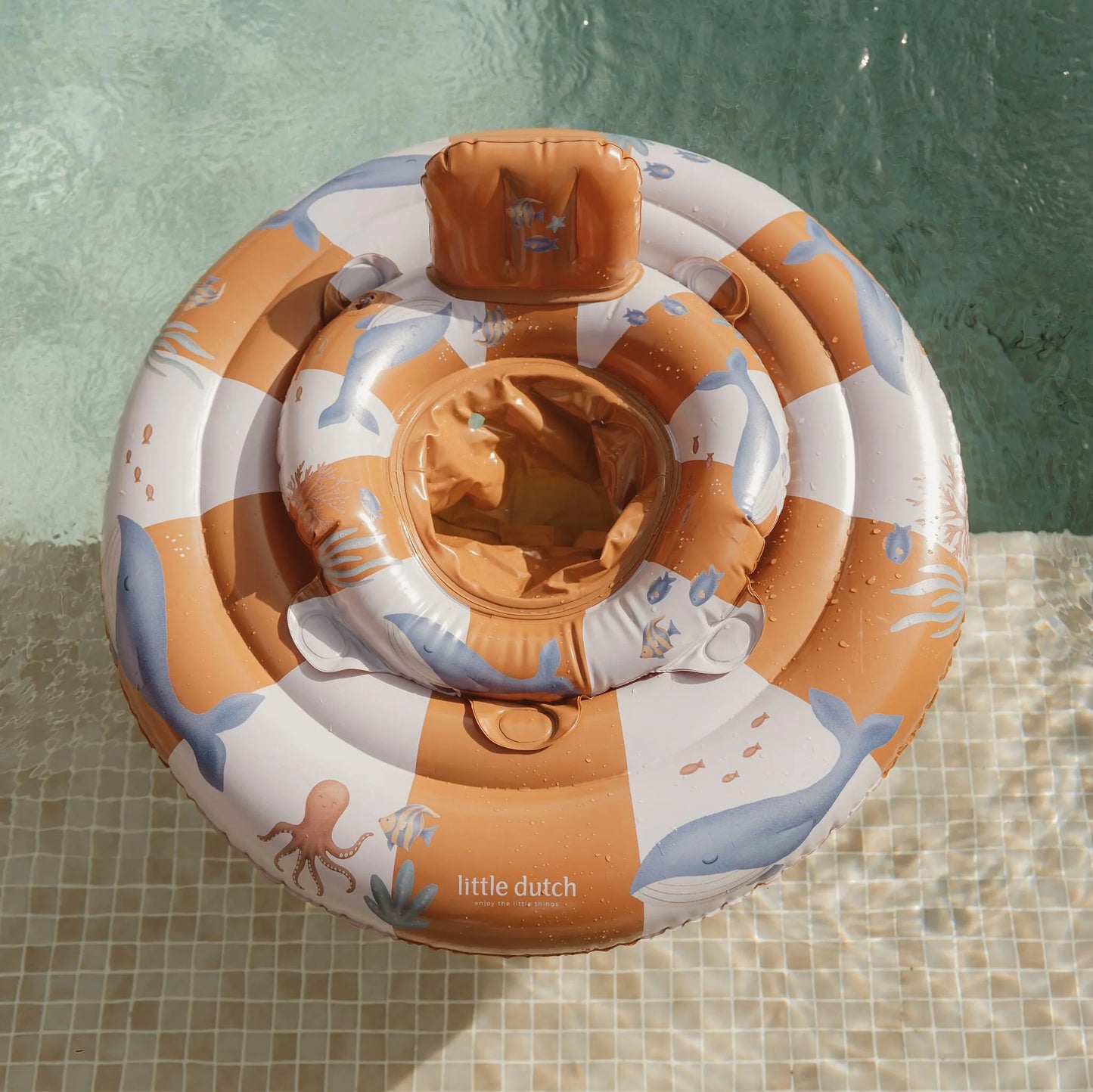 Little Dutch - Babyfloat | Bruin | Ocean World
