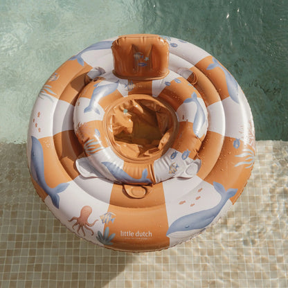 Little Dutch - Babyfloat | Bruin | Ocean World