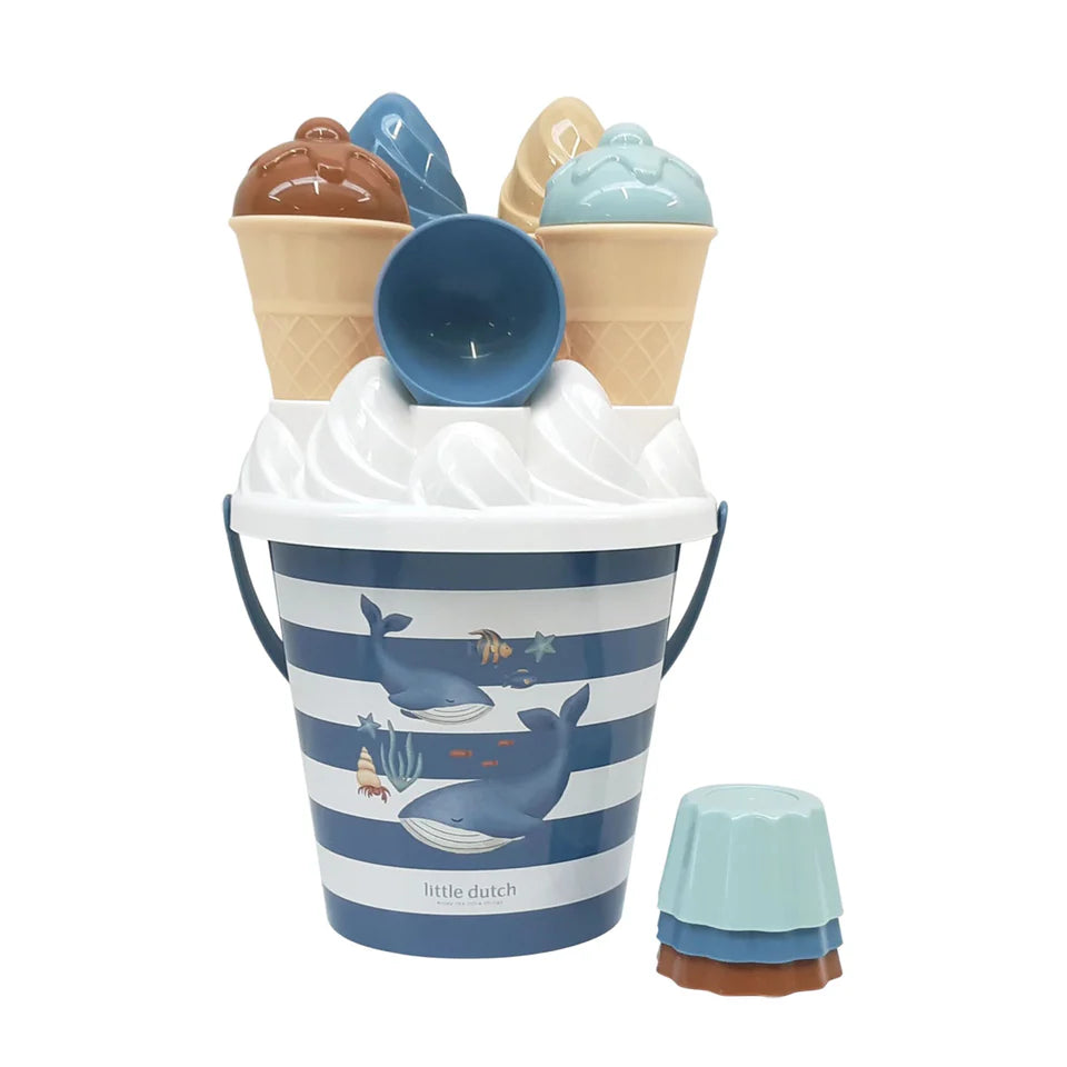 Little Dutch - Strandset IJsjes | Set van 14 | Ocean World