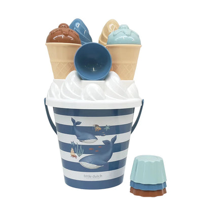 Little Dutch - Strandset IJsjes | Set van 14 | Ocean World