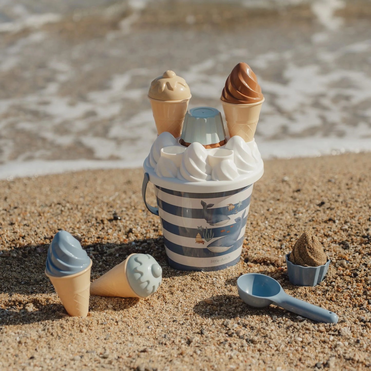 Little Dutch - Strandset IJsjes | Set van 14 | Ocean World