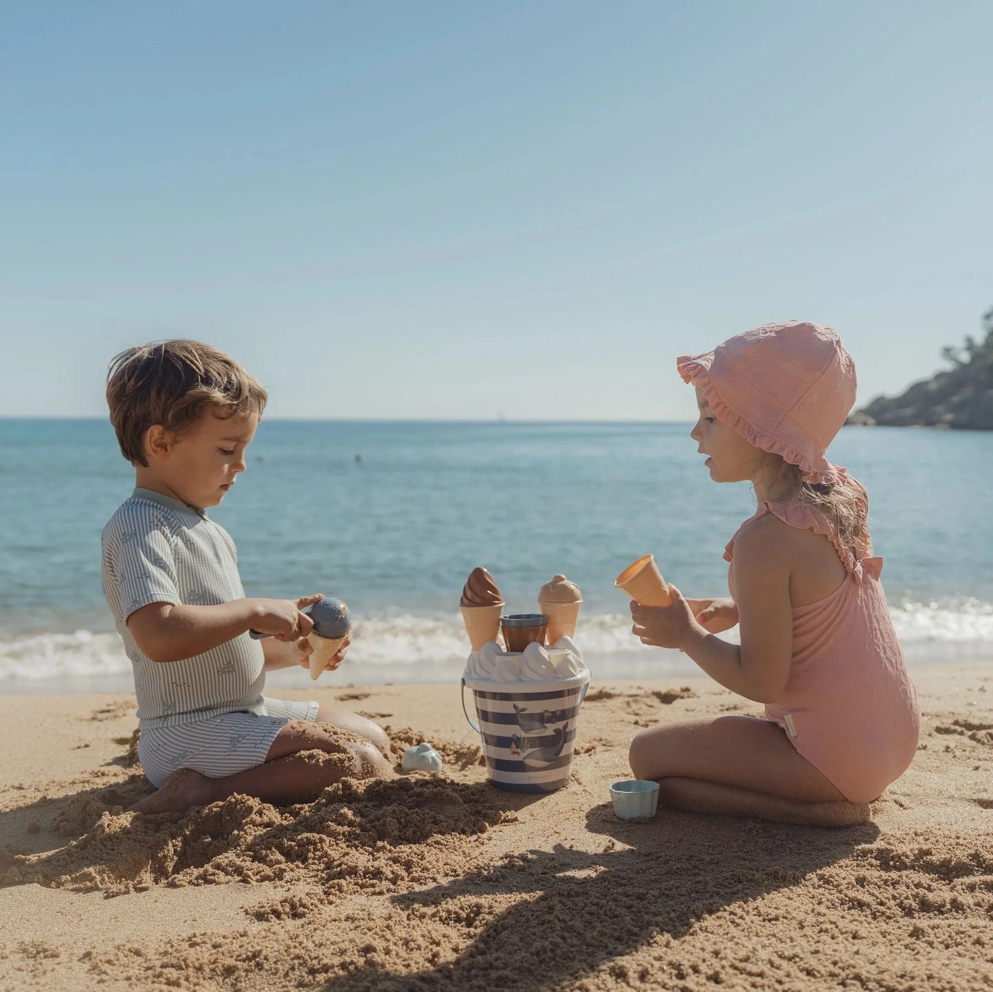 Little Dutch - Strandset IJsjes | Set van 14 | Ocean World