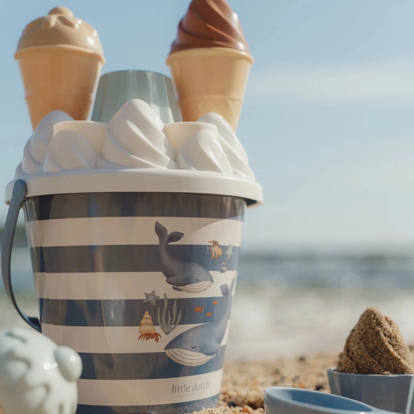 Little Dutch - Strandset IJsjes | Set van 14 | Ocean World