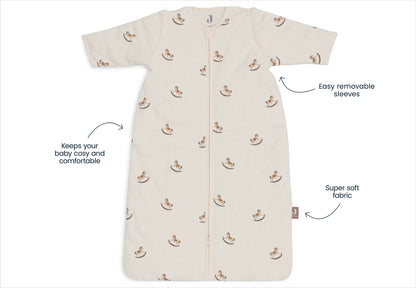 Jollein - Slaapzak met afritsbare mouw 90cm Nostalgic Ride