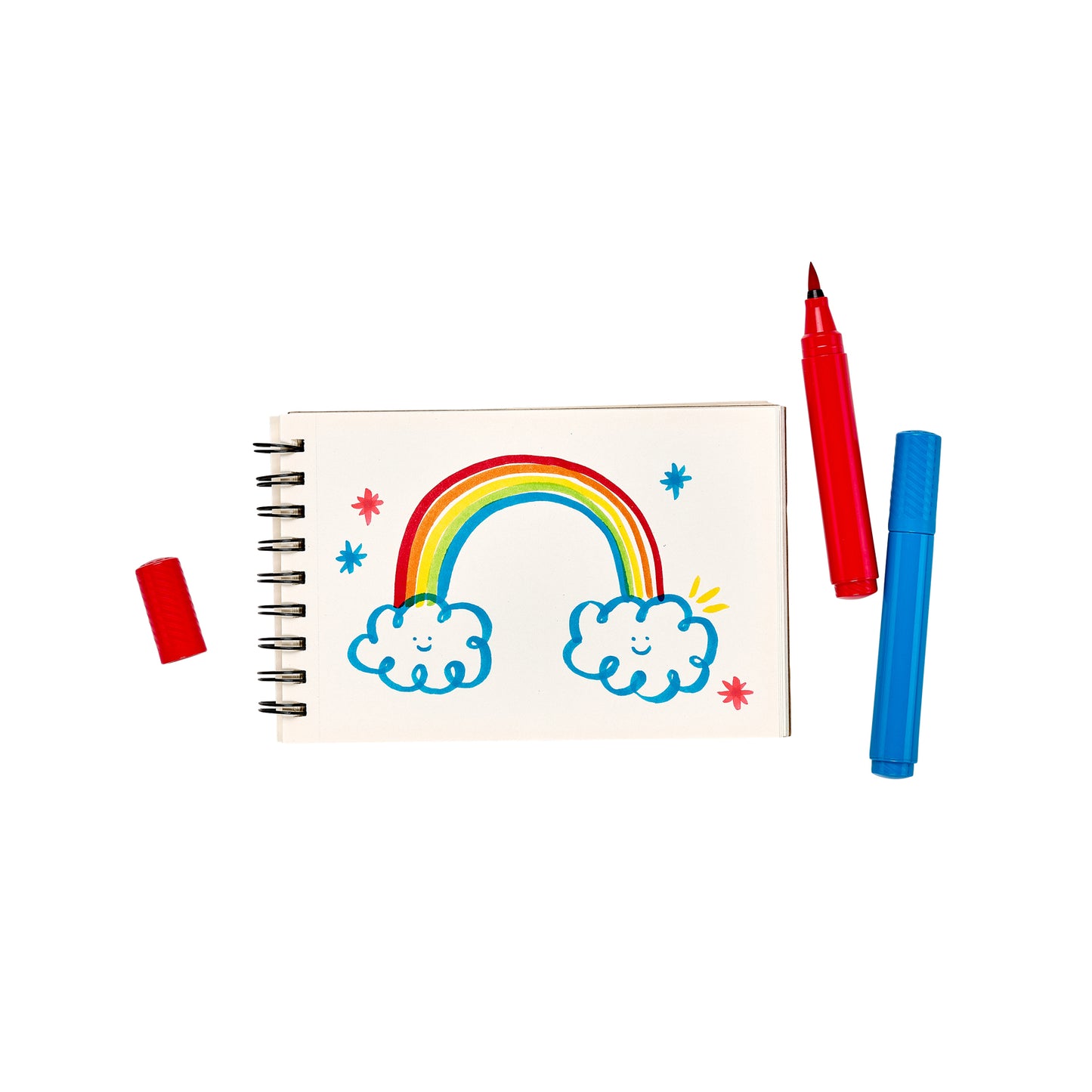 OOLY - Big Bright Brush Markers | Uitwasbare Penseelstiften Set van 10