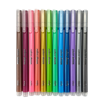 OOLY - Color Sheen Metallic Gel Pens | Set van 12