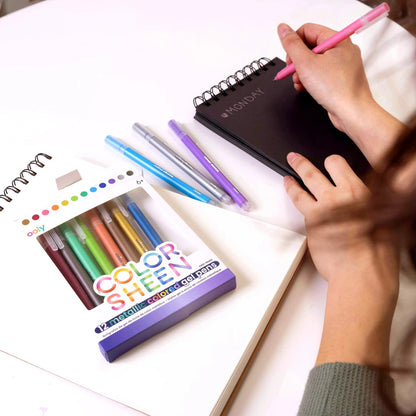 OOLY - Color Sheen Metallic Gel Pens | Set van 12