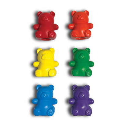 OOLY - Cuddly Cubs Bear Finger Crayons | Set van 6