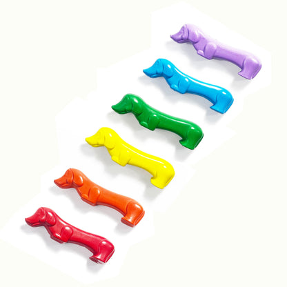 OOLY - Pawsome Pups Dog Crayons | Set van 6