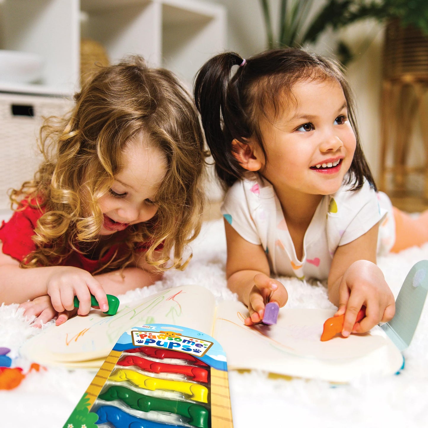 OOLY - Pawsome Pups Dog Crayons | Set van 6