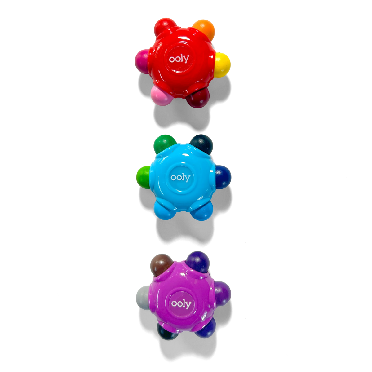 OOLY - Color Burst Grip Crayons (Set van 3 | 18 Kleuren)