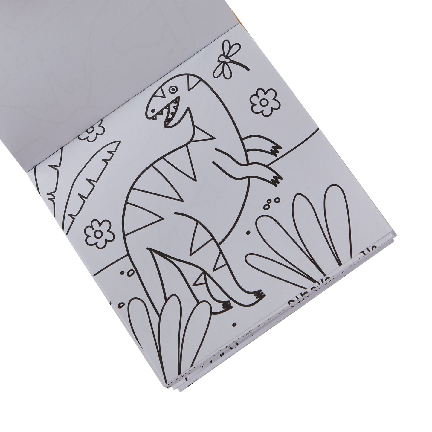 OOLY - Carry Along Kleurboek Set Dinoland | Kleurboek met 9 Waskrijtjes