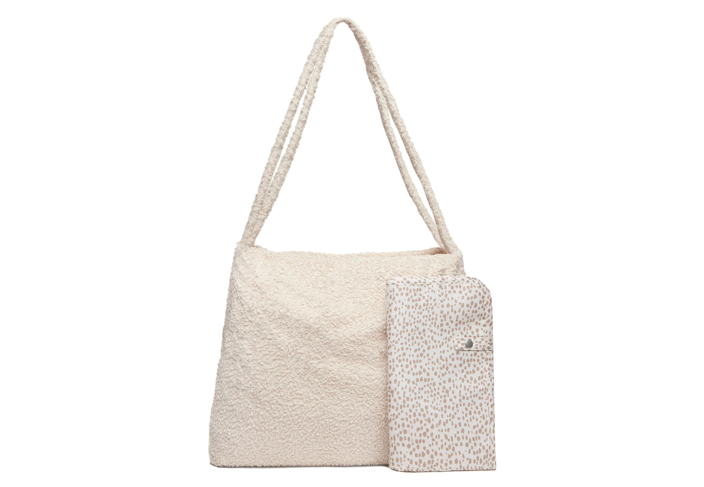 Luiertas Shopper 34x43cm Boucle - Naturel