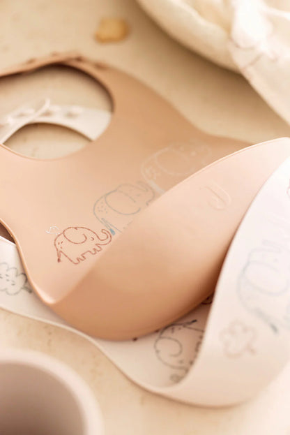 Jollein - Siliconen Slab Elephant Tales (2-pack)