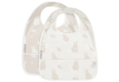 Jollein - Slab Waterproof Miffy & Snuffy Nougat (2pack)