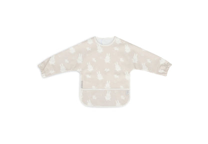 Jollein - Slab Waterproof met Mouw Miffy & Snuffy Nougat