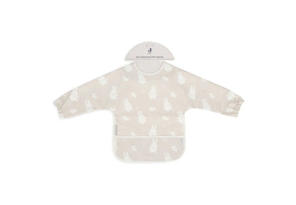 Jollein - Slab Waterproof met Mouw Miffy & Snuffy Nougat