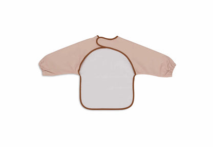 Jollein - Waterproof Bib With Sleeves – Nintje Peekaboo Wild Rose | Waterdichte Slab met Mouwen voor Baby’s & Peuters