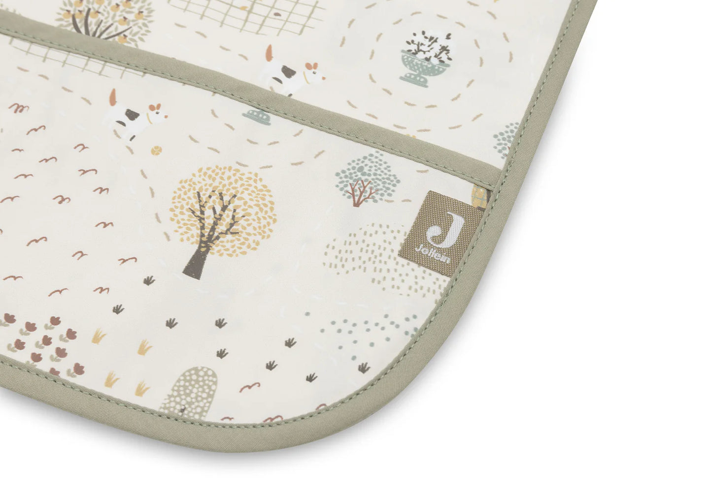 Jollein - Slab Waterproof met Mouw Tiny Park