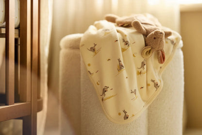 Jollein - Pacifier Cloth – Kangaroots | Zacht Speendoekje voor Baby’s