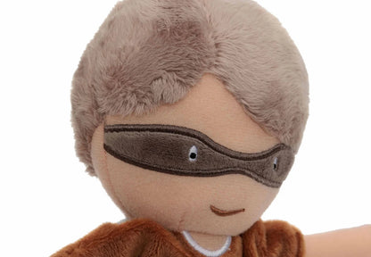 Jollein - Knuffel Doll Superhero Dave| Zachte Knuffel voor Baby’s & Peuters