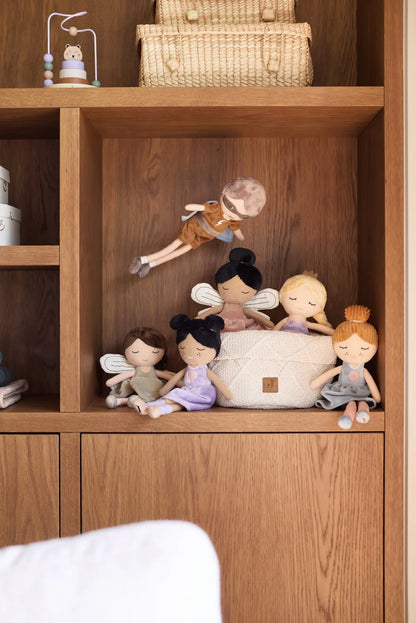 Jollein - Knuffel Doll Daisy| Zachte Knuffel voor Baby’s & Peuters