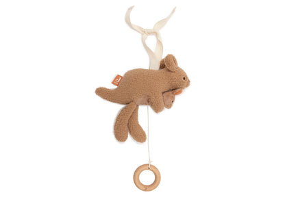 Jollein - Musical Hanger – Kangaroots | Zachte Muziekhanger voor Baby’s