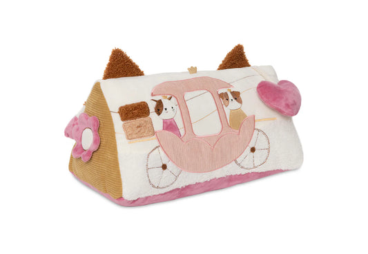 Jollein - Activity Triangle – Flower Fairies | Zachte Activiteitendriehoek voor Baby’s